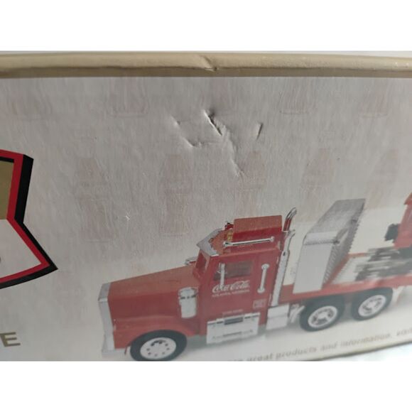 Coca Cola 2001 Flatbed Truck With Train Caboose New In Box - Picture 8 of 10